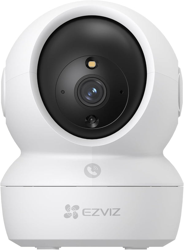 EZVIZ 4MP CCTV Camera for Home Wifi with Audio & Video, Call-Button, 360 Indoor Camera, Color Night Vision, Human & Noise Detection with Auto-Tracking, Two-Way Audio, Dual-Band Wi-Fi, CP1 Pro 4MP - 3MP(2K-New Version)