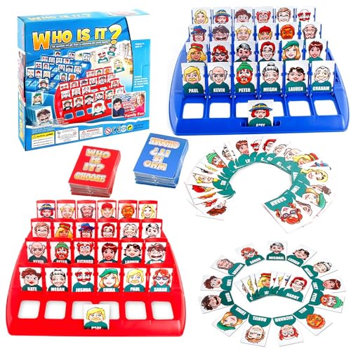 UKR Board Game Who is It, Fun Character Guseing Game for Kids