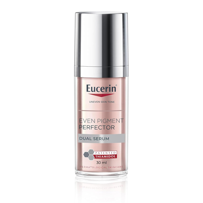 Eucerin Even Pigment Perfector Dual Face Serum Cream, Reduces Pigment Spots, Plumps up Wrinkles, Refines Skin Texture, Suitable for All Skin Types, 30ml