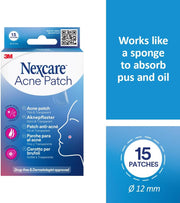 Nexcare Acne Patch, Pack of 15 patches