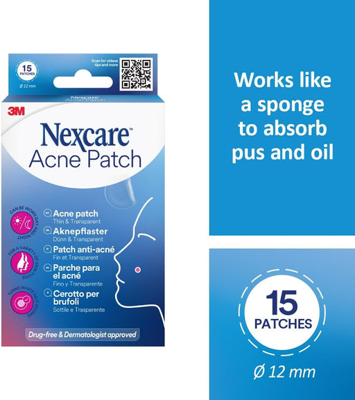 Nexcare Acne Patch, Pack of 15 patches