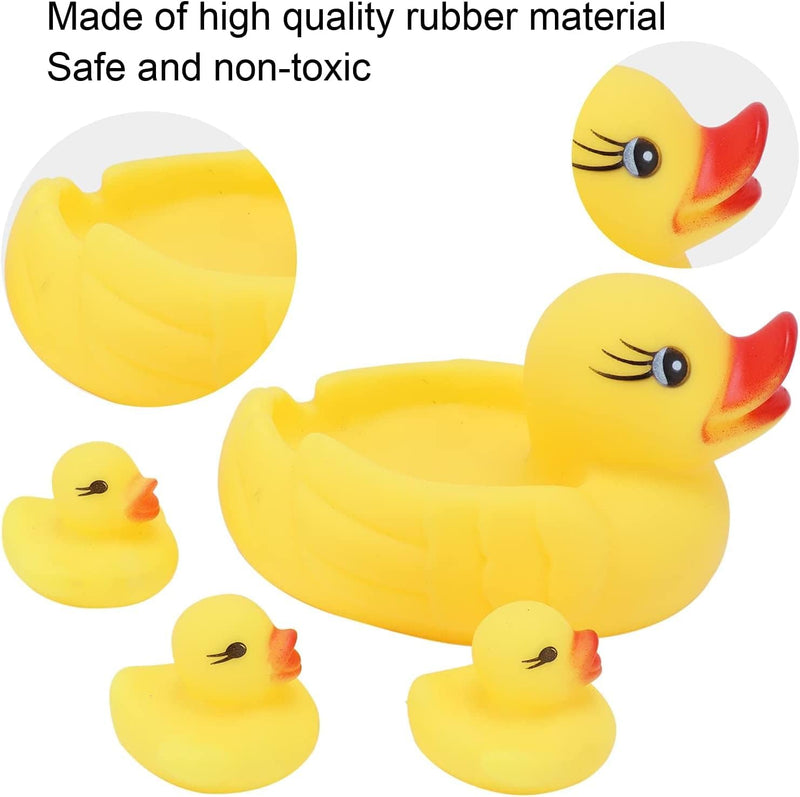 Duck Bath Toy, 4pcs Baby Duck Bath Toy Cute Animal Float Bathroom Shower Toy Children Gift Decoration Bath Toys Baby & Toddler Toys