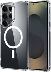 ESR for iPhone 17 Pro Max Case, Camera Control Cover, Compatible with MagSafe Accessories, TPU, Military-Grade Drop Protection, Shock-Absorbing Air Guard Corners, Hybrid Series, Clear - S25 Ultra A-Clear