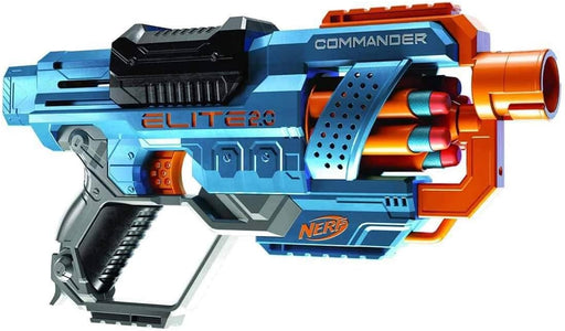Nerf Elite 2.0 Commander Rd-6 Blaster, 12 Nerf Elite Darts, 6-Dart Rotating Drum, Toy for Kids,Teens and Adults, Outdoor Kids Toy, Toys for Boys and Girls Ages 8+