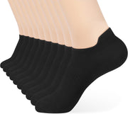 ATBITER Unisex Adult Athletic Socks Socks - 8 Pairs-black