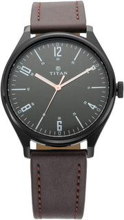 NEO IV Analog Round Watch for Men's - Brown