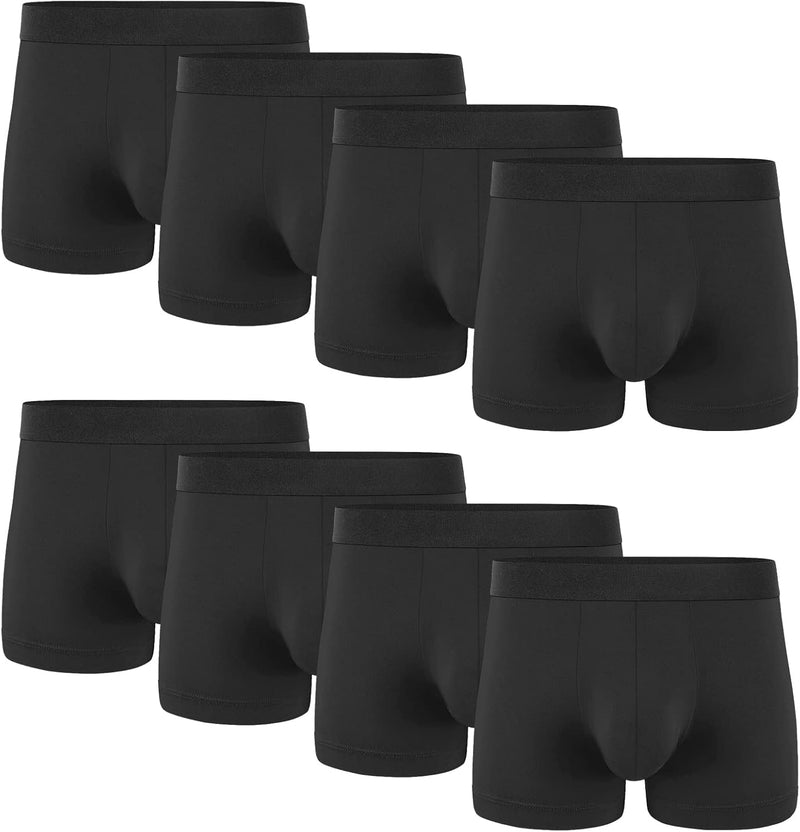 Natural Feelings Mens Boxer Shorts Soft Cotton Men Pack Breathable Mens Underwear Boxer Briefs