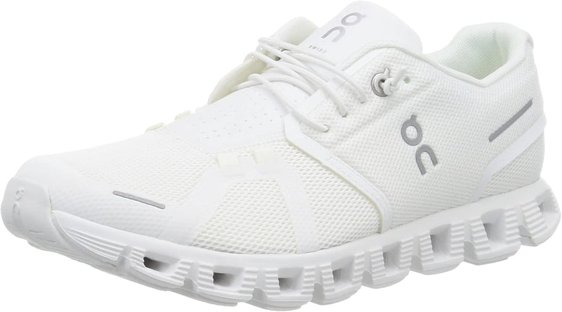 ON Men's Cloud 5 Sneakers, Black/White, 12