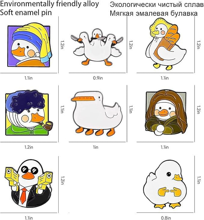 Excefore Creative Enamel Pins Bulk Set, Cartoon Plants Anime Punk Animals Enamel Backpack Pins for Men/Women Cute Cool Pins for Jackets Clothes