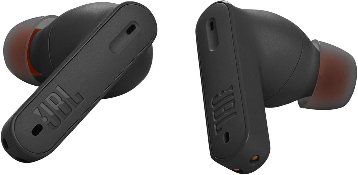 JBL Tune 230NC TWS True Wireless Noise Cancelling Earbuds, Pure Bass Sound, ANC + Smart Ambient, 4 Microphones, 40H of Battery, Water Resistant, Sweatproof, Comfortable Fit - Black