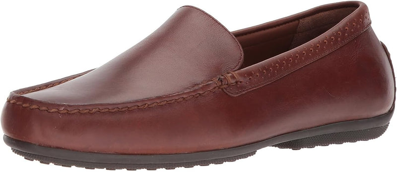 Redden mens Driving Style Loafer - Deep Saddle Tan