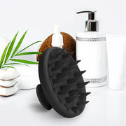 Brand Wet & Dry Manual Head Scalp Massage Brush, Soft Silicone Bristles Care Hair Scalp Massager Shampoo Brush for The Scalp, Exfoliate and Remove Dandruff, Promote Hair Growth - Multicolor