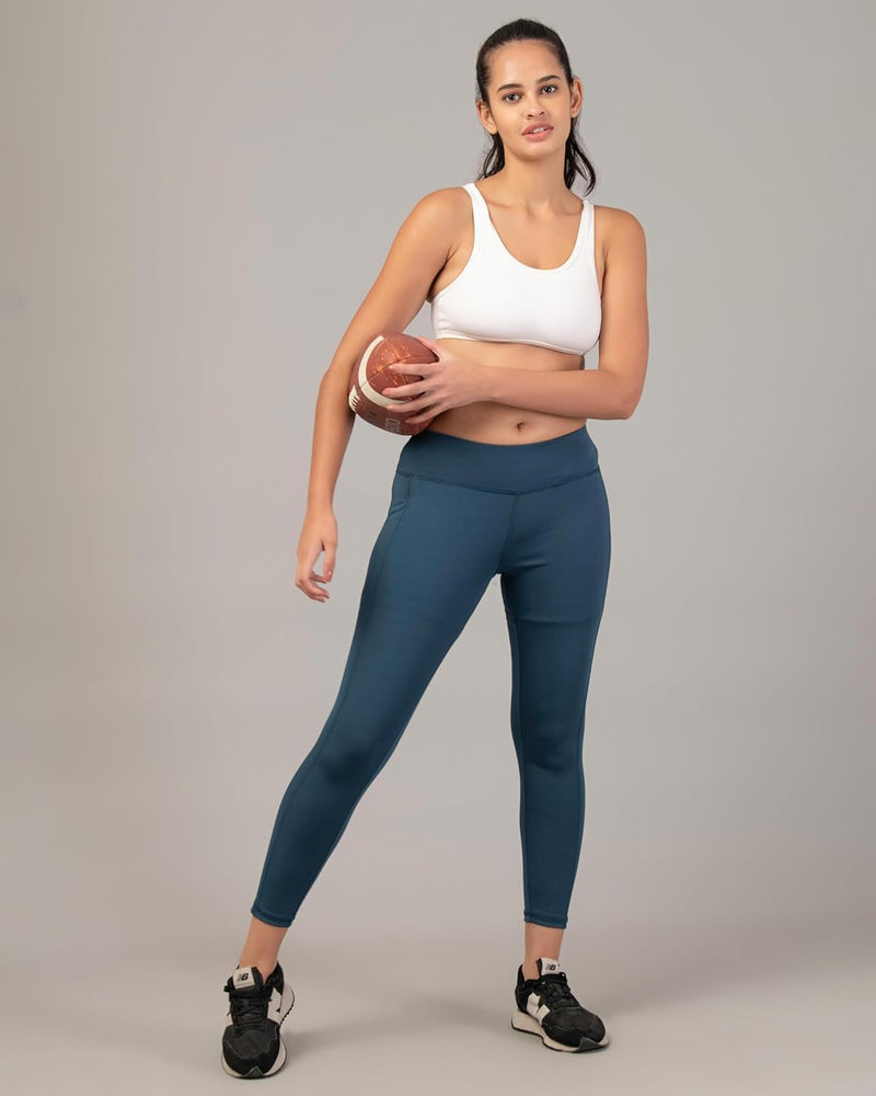 FUSEFIT Women's PS CNS Regular Fit Dry-Fit Gym & Training Tights Leggings