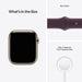 Apple Watch Series 7 (GPS + Cellular, 45mm) Smart watch - Graphite Stainless Steel Case with Midnight Sport Band - Regular. Fitness Tracker, Blood Oxygen & ECG Apps, Water Resistant (Renewed)