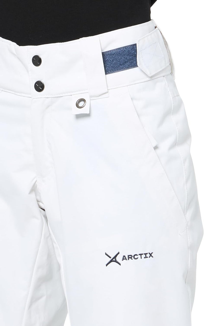Arctix Women's Snow Women's Snow Pants - White, Small