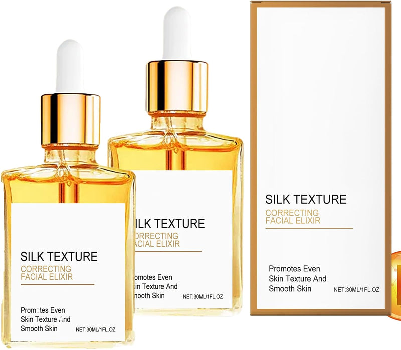 Silk Body Oil,2PCS Essential Oils for Skin,Body Firming Oil,Silk Body Oil After Shower,Powerful Hydrating & Firming,Easy to Absorb & Non-greasy,Skincare for Women & Men
