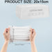 Aputue Disposable Face Towel, 4 Pack Count Cotton Dry Facial Tissue 100 Lint Free Facial Cleansing Towels for Travel, Extra Thick Soft Dry and Wet Use for Makeup Removing, Sensitive Skin, Baby Care