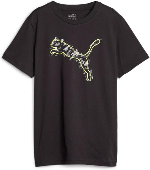 Boys ACTIVE SPORTS Lifestyle Kids Shirts - Black