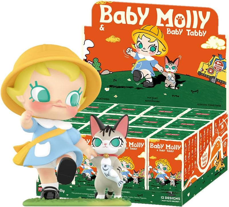 BABY MOLLY My Huggable Discovery Series Figures Blind Box,1PC - Baby Molly & Baby Tabby Series Whole Set