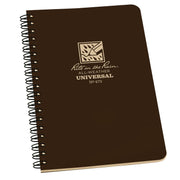 Rite in the Rain Weatherproof Side Spiral Notebook, 4.875" x 17.8 cm, Blue Cover, Universal Pattern (No. 273)", 1 pack - 1 Pack Brown