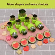 9-Piece Vegetable Shape Cutter Set, Mini Cookie Cutters, Perfect for Kids Bento Lunch Box Accessories