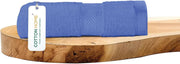 Cotton Home 1PC Face Towel 100 Cotton 30x30cm / 12x12 inches Dusty Pink Towel Soft and High Absorbent Super Soft Quality Towel - Royal Blue Pack 1