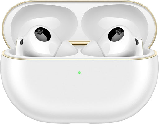 FreeBuds Pro 4, Accept-reject calls with Head Motion Controls, Dual-driver True Sound, Intelligent Dynamic ANC, compatible with iOS & Android, AI call-noise-cancellation, Black - White