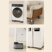 Washing Machine Feet Pads, Portable Washing Machine Vibration Pads, Washer Dryer Pedestal For Washing Machine, Anti Vibration Pads, Noise Reduction Appliance Accessories For Apartment Use