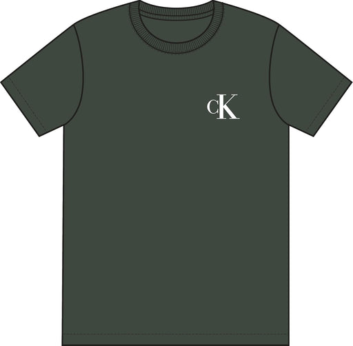 mens Ss 30s Eu Left Chest Logo Tee Lv04rd865g T-Shirts (pack of 1) - Sycamore