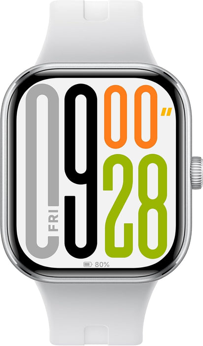Xiaomi Redmi Watch 5 Active Matte Silver|Smartwatch| 2.0" LCD display, Long battery life, Bluetooth calling, Noise reduction, Health tracking, 5ATM waterproof, 18 days battery life