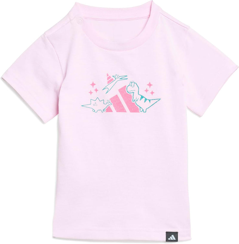 adidas Baby Girls Adiraptor Graphic T-shirt Infant T-Shirt