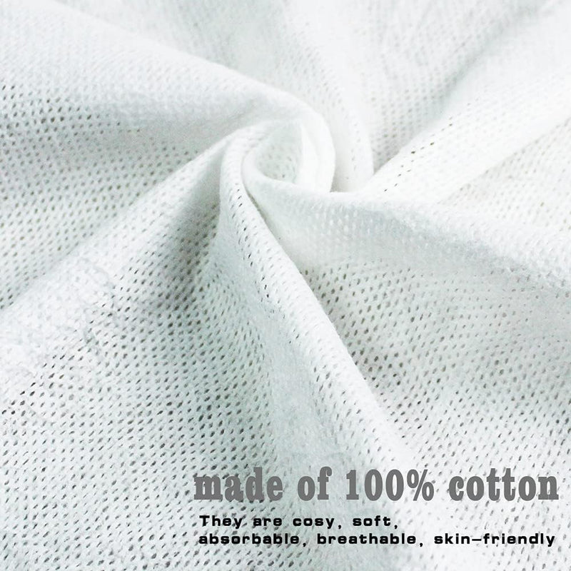 McMola Disposable Compressed towel 50pcs Compressed Towels Disposable Cotton Tissue Mini Portable Compressed Coin Wipes for Travel/Beauty/Salon/Outdoor Sports white