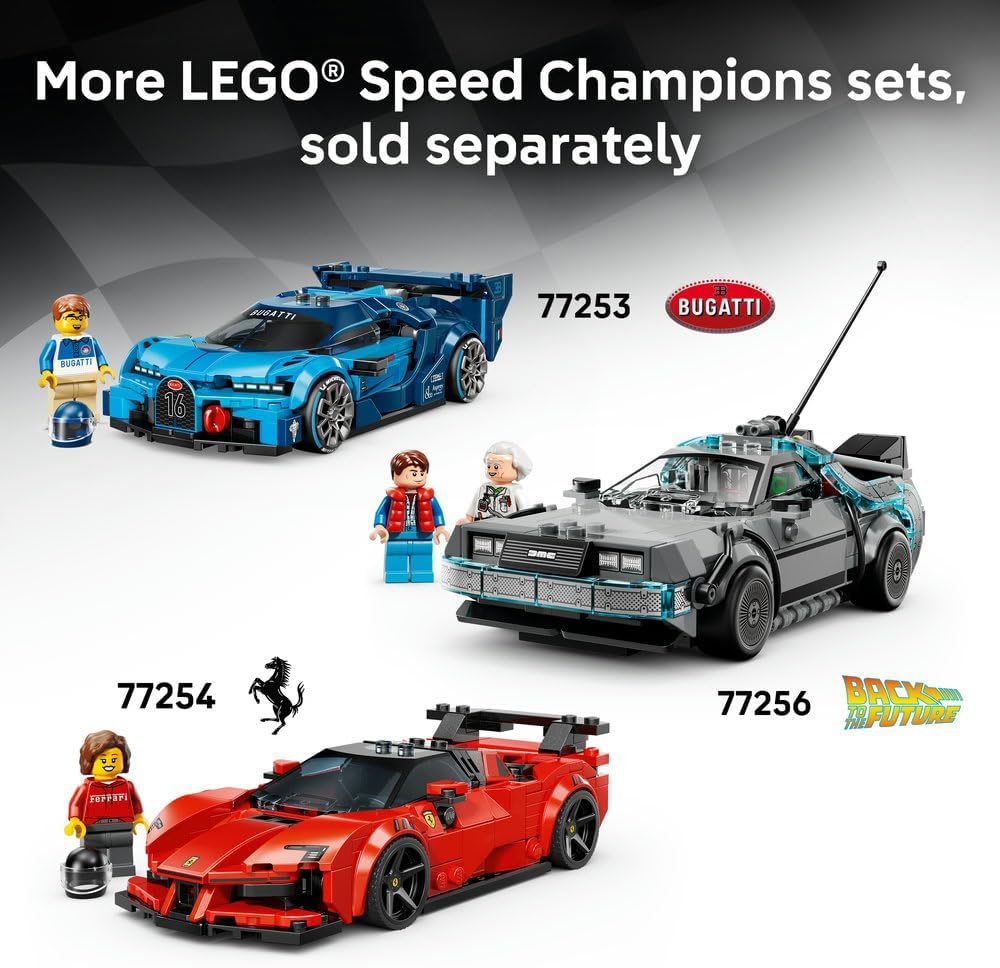 Speed Champions McLaren W1 Supercar Toy - Car Model Kit w/a Collectible Driver Minifigure - Birthday Gift Idea for 9+ Year Old Boys & Motorsport Fans - 77257 – image 7