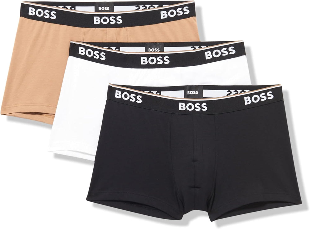Men's Stretch Cotton 3 Pack Trunks