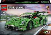Technic Porsche 911 GT3 R REXY AO Racing Car Toy - Model Kit w/ 6-Cylinder Engine, Rear-Wheel Drive and Dinosaur Design - Gift for 11+ Year Old Boys & Motorsport Fans - 42224