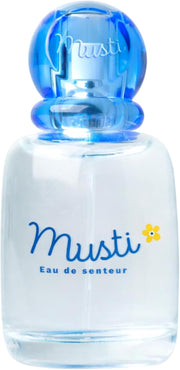 Musti Eau de Soin Parfumee - Delicate Fragrance for Boys & Girls - with Chamomile & Honey Extracts - AlcoholFree - 50ml - Single