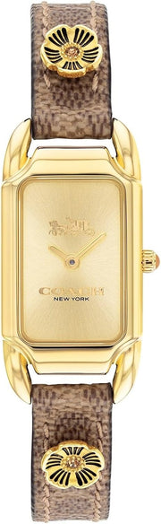 CADIE Women Watch, Analog - LIGHT GOLD / BROWN