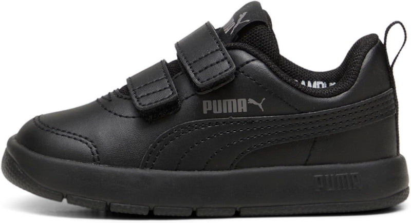 Courtflex unisex-baby Sneakers - PUMA Black-PUMA Black-Cast Iron