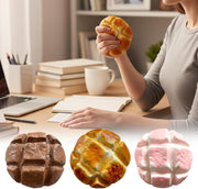 SLEEPHEAD7cm Jumbo Bread Squishy, Slow Rising Squishy Toys - Stress Relief Squeeze Toys for Adults, Sticky Food Squishies, Foam Sensory Fidget Toy for Desk