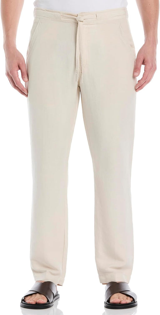 Men's Drawstring Pant With Back Elastic Waistband Casual Pants - Silver Lining
