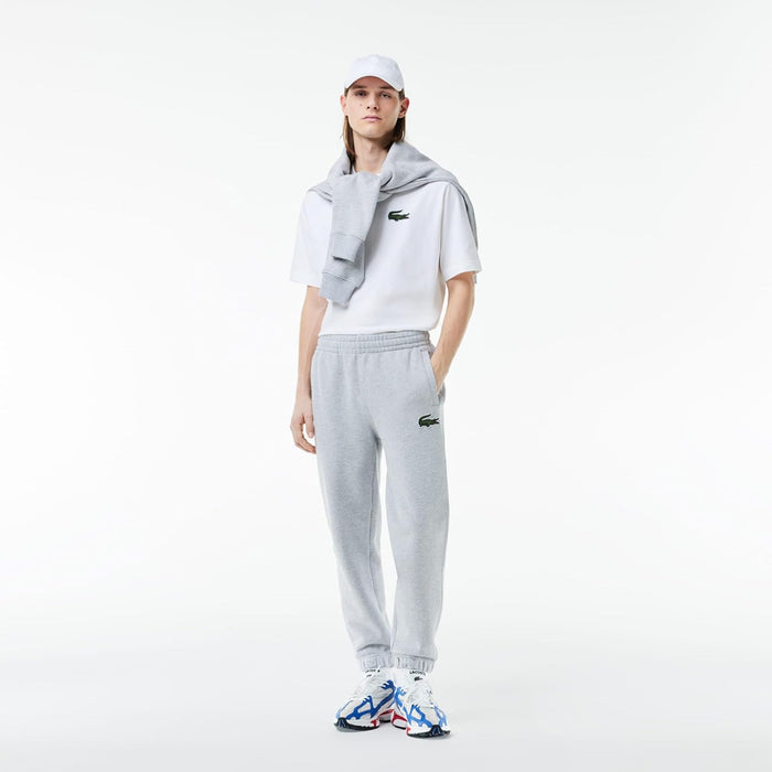 Lacoste Mens Loose Fit Large Crocodile Organic Cotton T-Shirt