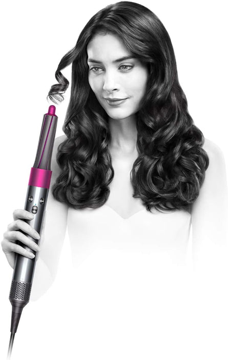 Dyson Airwrap Hair Styler Complete Fuchsia Pink UAE 3 Pin Plug 2 Year UAE Warranty, Fuchsia Pink & Nickel