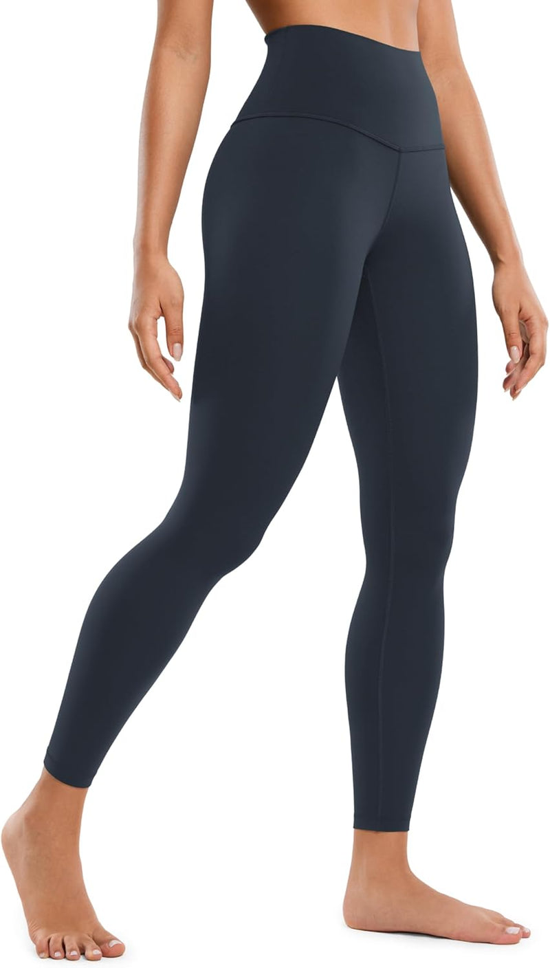 CRZ YOGA Women's Butter Luxe Leggings 25 Inches - High Waisted Buttery Soft Comfort Lounge Leggings