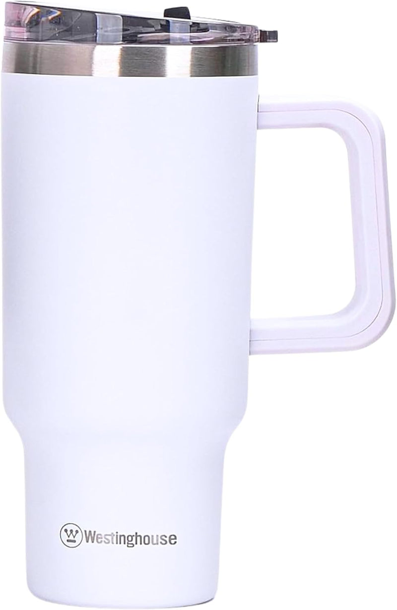 Westing House 32oz/946ml Double-Wall Stainless Steel Insulated Tumbler | BPA-Free Reusable Cup for Coffee, Water, Iced Tea & More | 6 hrs Hot & 9 hrs Cold | Ideal for Indoor & Outdoor Use | Black