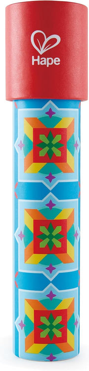 Hape Wonder Vision Kaleidoscope Retro-Themed Colorful Pattern Toy for Kids & Adults Classic Handheld Optical Toy for Endless Visual Fun Develops Curiosity & Creativity Kids Toys 3 Years+