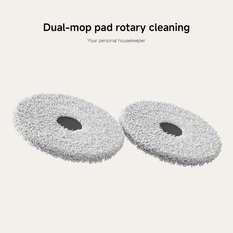 Xiaomi Robot Vacuum X20 Pro with 7000Pa Suction power, Auto Mop washing, Hot air drying, Auto dust collection, Carpet Detection, LDS, 160min Runtime, App & Voice Control, White