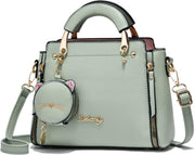 womens Xiaoyu001 Women Purse Satchel - Green