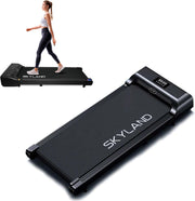 SKY LAND Walking Pad Treadmill for Home & Office Slim Under Desk Walking Treadmill with LED Display, Remote Control, Quiet Motor, Space-Saving Design - EM-1304 Slim Walking Pad – 2HP Motor