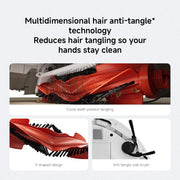 Xiaomi Robot Vacuum S40 Smart Laser Navigation Robot Mop, Powerful 10000 Pa Suction for Pet Hair, Carpets & Hard Floors