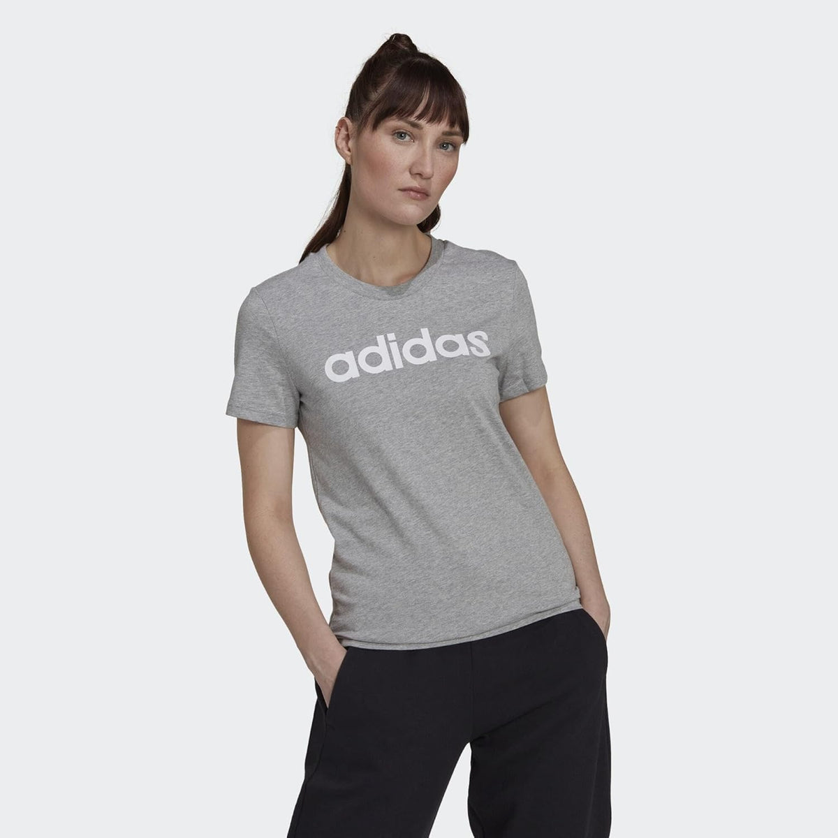 Womens Essentials Slim Logo T-Shirt T-Shirt – image 3